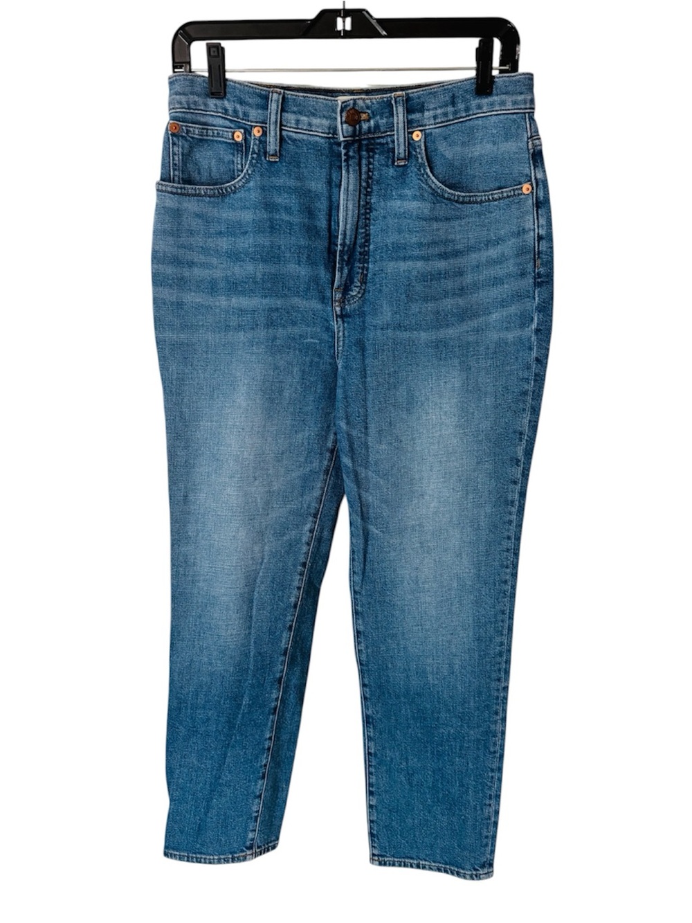 MADEWELL Jeans The Perfect Vintage Crop High Rise Blue Denim Women’s Size 29